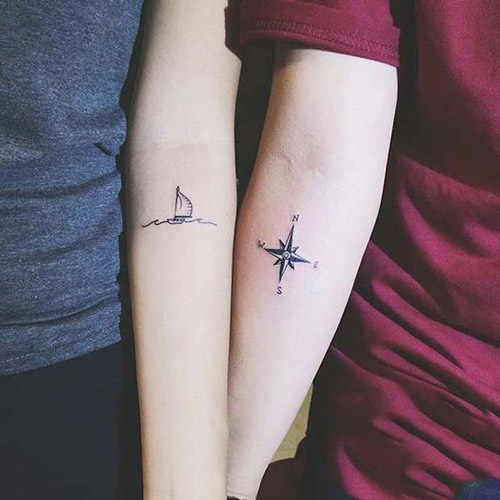 khám phá, 99+ hình xăm cặp đôi chất, ý nghĩa và đẹp nhất cho đôi lứa, tattoo cặp mini