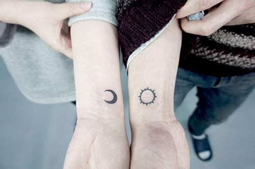 khám phá, 99+ hình xăm cặp đôi chất, ý nghĩa và đẹp nhất cho đôi lứa, tattoo cặp mini