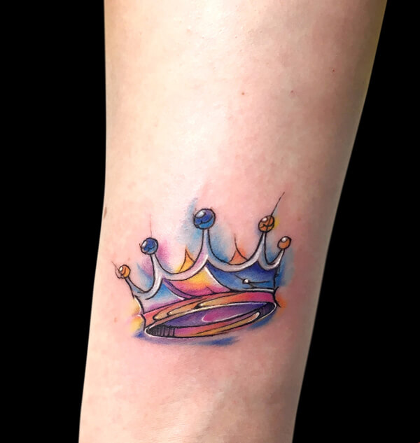 Giảm 16953 Hình xăm dán tatoo vương miện nữ hoàng kích thước 15 x 21 cm   miếng dán hình xăm đẹp dành cho nữ  tháng 72023  BeeCost
