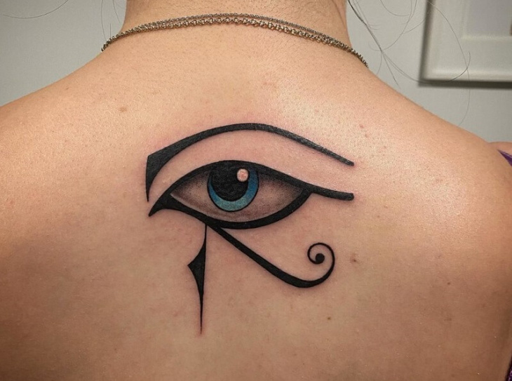 Ý Nghĩa Hình xăm con mắt của Horus  Hình xăm nghệ thuật Lucky Tattoo
