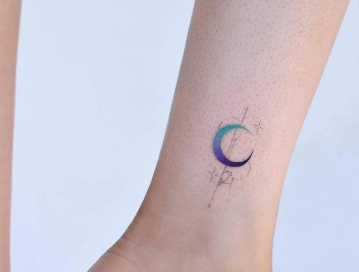 30 hình xăm mặt trăng mặt trời và ngôi sao và ý nghĩa bạn cần biết  Small  moon tattoos Moon star tattoo Moon tattoo designs