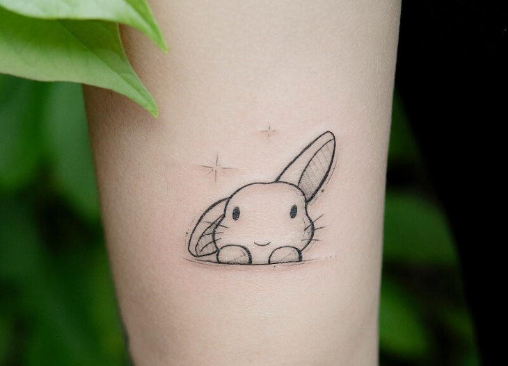 Hình Xăm Con Thỏ Đẹp [219+ Tattoo Thỏ Mini Bunny Cute]