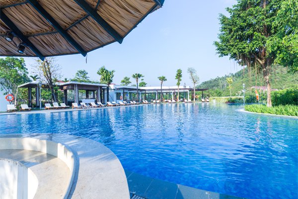 homestay, xanh villas resort & spa - resort đẹp gần hà nội