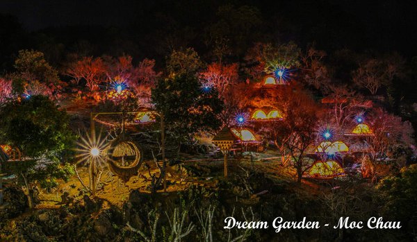 homestay, dream garden mộc châu - khu sinh thái mộng  mơ