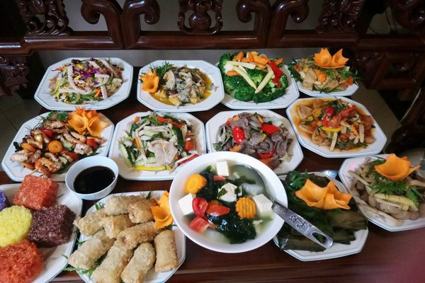 ẩm thực, top 10 quán chay thu hút nhiều thực khách quận đống đa
