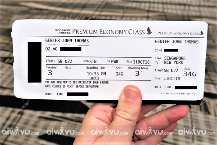 Thủ tục hoàn đổi vé máy bay Singapore Airlines bao nhiêu tiền?