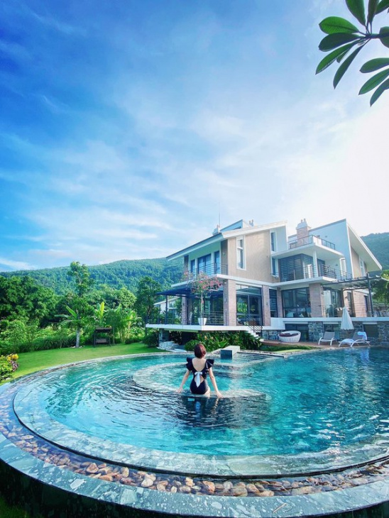 homestay, villa tam đảo - top 10 biệt thự đẹp, có bể bơi, bbq