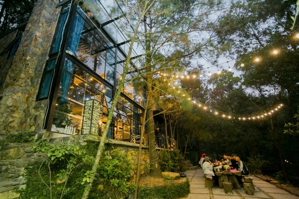 homestay, choai villa sóc sơn - không gian siêu lãng mạn giữa rừng thông