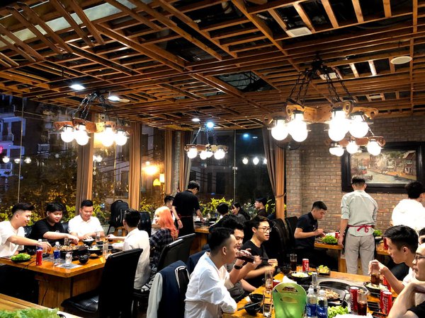 ẩm thực, top 14 nhà hàng buffet nổi bật nhất của quận cầu giấy