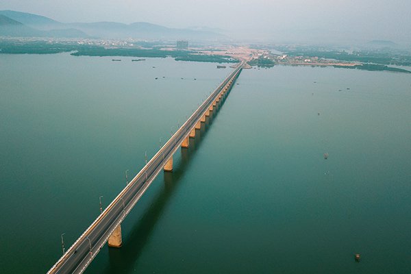Cầu Nhơn Hội – Cây cầu vượt biển dài nhất Việt Nam