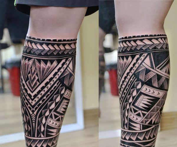 HandXăm Tattoo  Vòng maori bắp chân Time 5h  Facebook