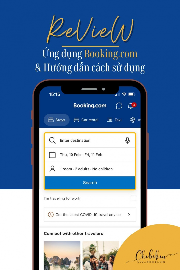 Review ứng dụng Booking.com là gì? Hướng dẫn cách đặt phòng