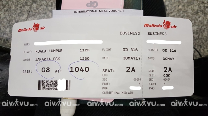 Quy định hoàn đổi vé máy bay Malindo Air mới nhất