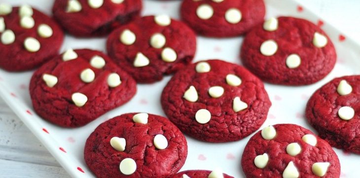 khám phá, cách làm red velvet cookies ngon