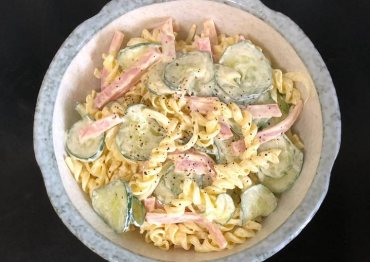 Macaroni Salad – Nui trộn sốt mayonnaise