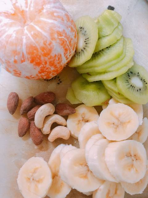 bữa sáng, vẫn, yến mạch trái cây, “bữa sáng, vẫn là yến mạch trái cây “ ️