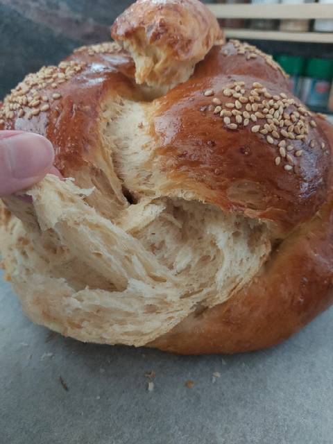 ăn vặt bột mì, bánh làm từ bột mì, challah bread, challah bread