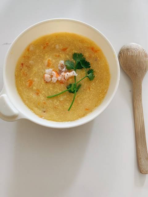 homnayhanhangi, bột bắp, cho bé, đậu xanh, soup hải sản, soup món cho bé, súp cho bé, soup hải sản đậu xanh cho bé
