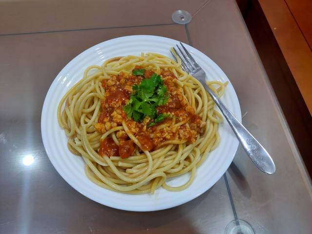 bữa sáng nhanh, đơn giản, mì spaghetti, mì xào đơn giản, mì ý, món ý, mì spaghetti đơn giản