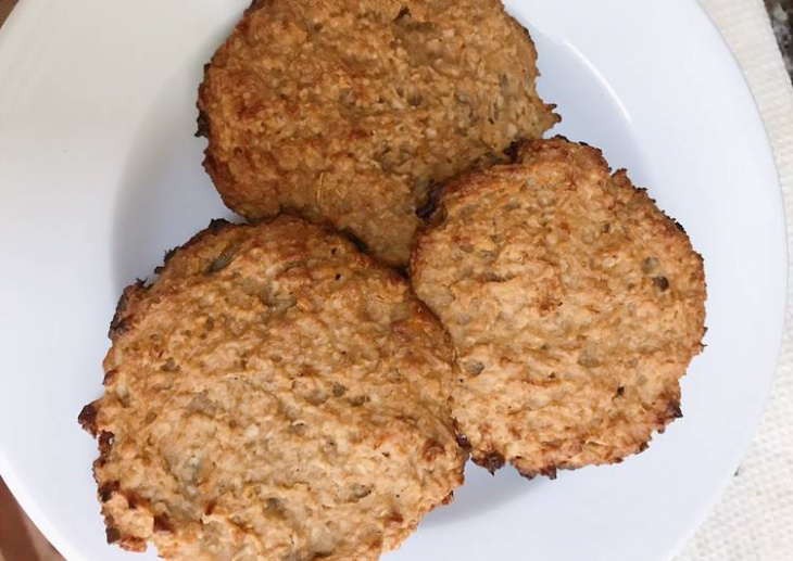 Bánh chuối yến mạch – Healthy cookies