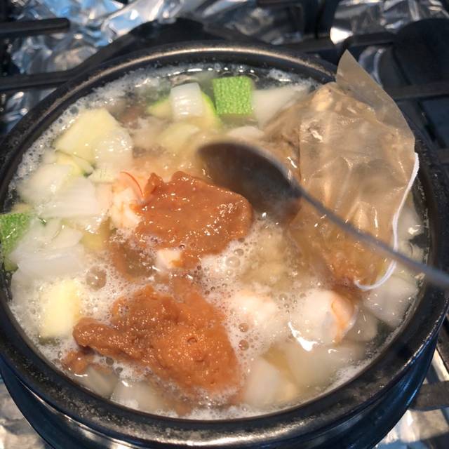 bepvang, doenjang, hàn quốc, jjigae, súp đậu tương hàn, xúp, súp đậu tương hàn -doenjang jjigae