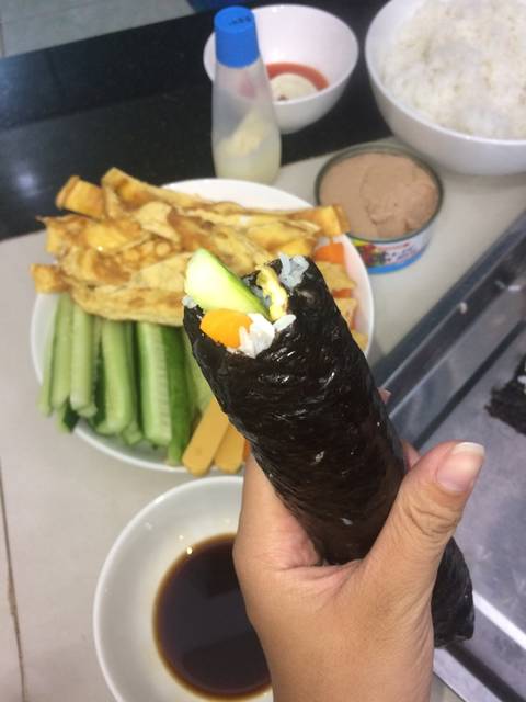 ăn gì đây, kimbap, truyền thống, kimbap truyền thống