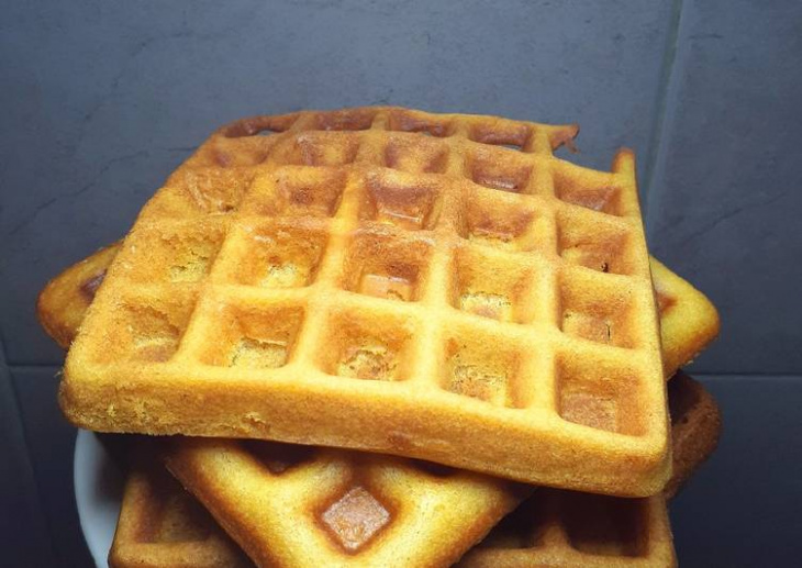 Waffle cho bữa sáng