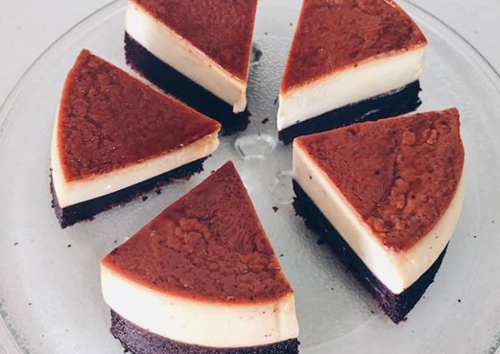 Chocolate flan cake – bánh gato flan