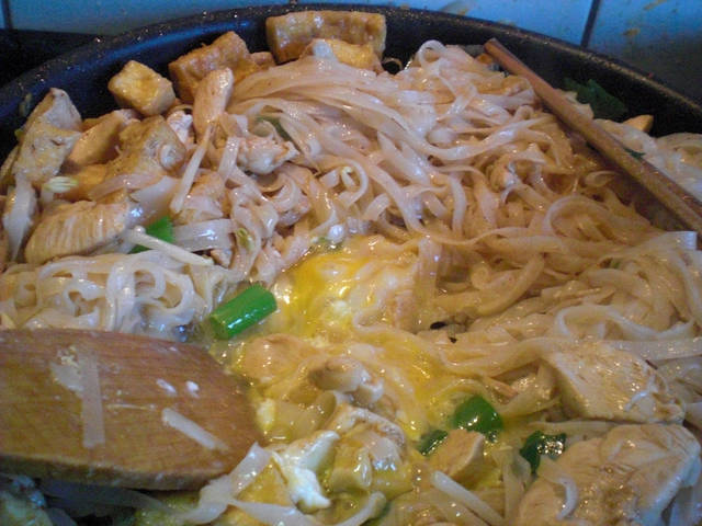 pad thai gà, pad thai trứng, padthai, phở xào, padthai (phở xào)