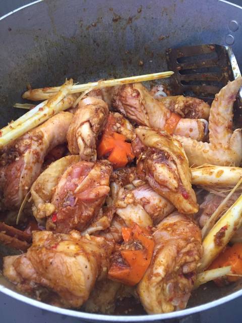 bepvang, cà ri đùi cánh gà, cà ri gà, hôm nay ăn gì, ngon, thơm ngon, cà ri gà thơm ngon(f2)
