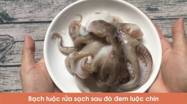 bạch tuộc, đỗ rồng, hôm nay ăn gì, ngon, nhậu, nộm, #31 | gỏi đậu rồng bạch tuộc giòn, ngọt và ngon miệng