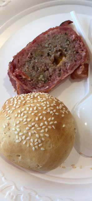 bánh mì tròn, bánh mỳ truyền thống, burger bun, hamburger, bánh mì tròn burger bun