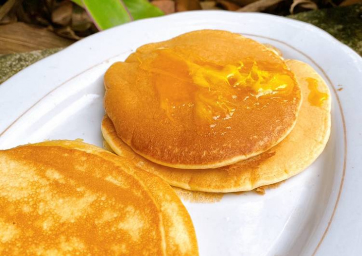 Bánh nướng chảo pancake siêu dễ (không cần lò nướng, không máy đánh trứng, không phới)