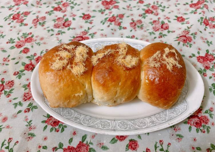 ăn vặt bột mì, bánh, bánh chiên, bánh mì, bánh mì bơ sữa, máy chiên không dầu, từ bánh mì, bánh mì bơ sữa bằng nồi chiên không dầu