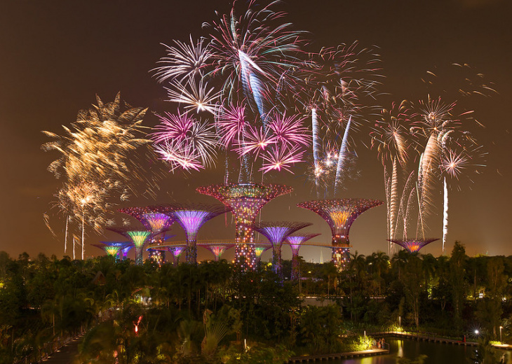 Gardens by the Bay:  Full Guide to Visit & Tips to watch the Gardens Rhapsody light show