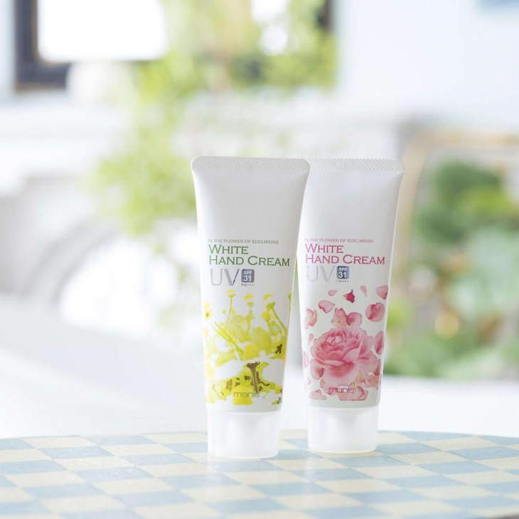 Bạn đã biết loại kem chống nắng có thành phần dưỡng da Manis White Hand & Body UV Cream từ Nhật Bản
