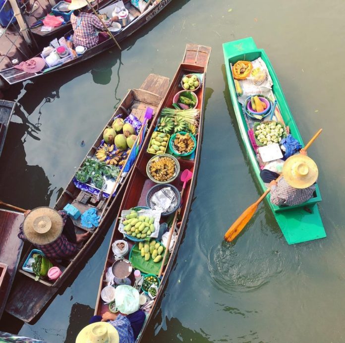 chợ nổi, du lịch bangkok, du lịch bangkok 2019, du lịch thái lan, du lịch thái lan 2019, thái lan inspitrip, thổ địa thái lan, 10 chợ nổi thái lan độc đáo nhất không thể bỏ qua