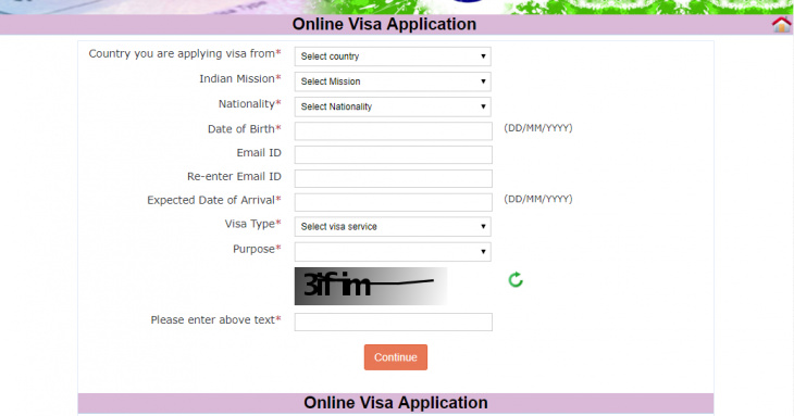 visa ấn độ, hướng dẫn visa, du lịch nước, du lịch ấn độ, ấn độ, khám phá, hướng dẫn điền mẫu đơn xin visa ấn độ online