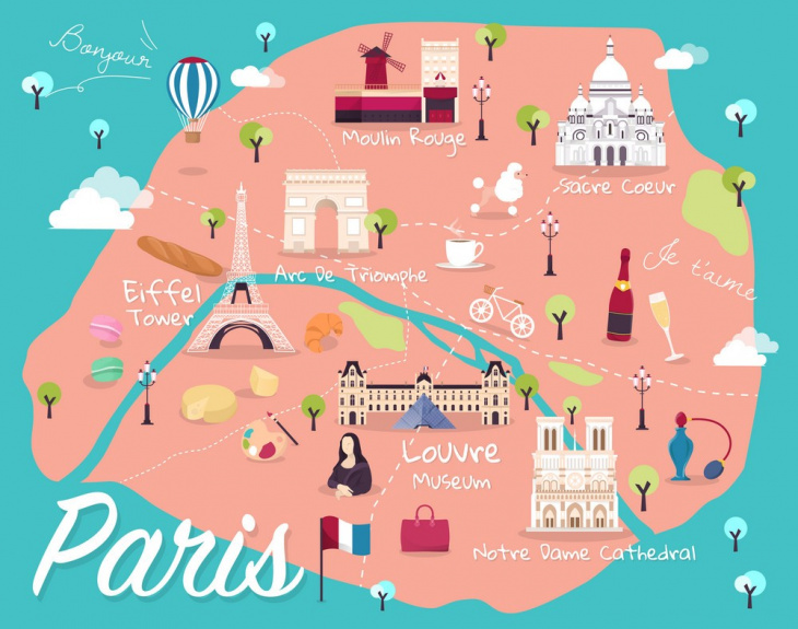 Kinh nghiệm tránh lạc đường khi du lịch Paris