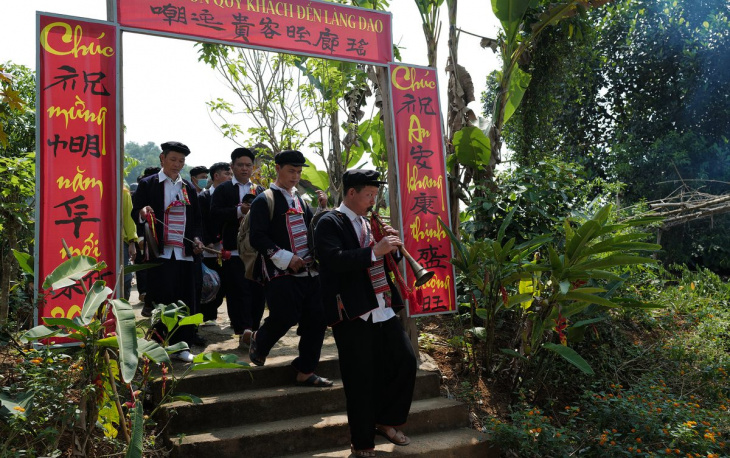 Tham gia lễ hội Bàn Vương của người Dao tại Hà Nội