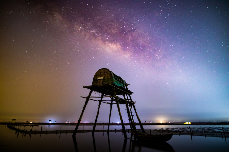 Chìm đắm trong nét đẹp về đêm trên biển Đồng Châu – Thái Bình
