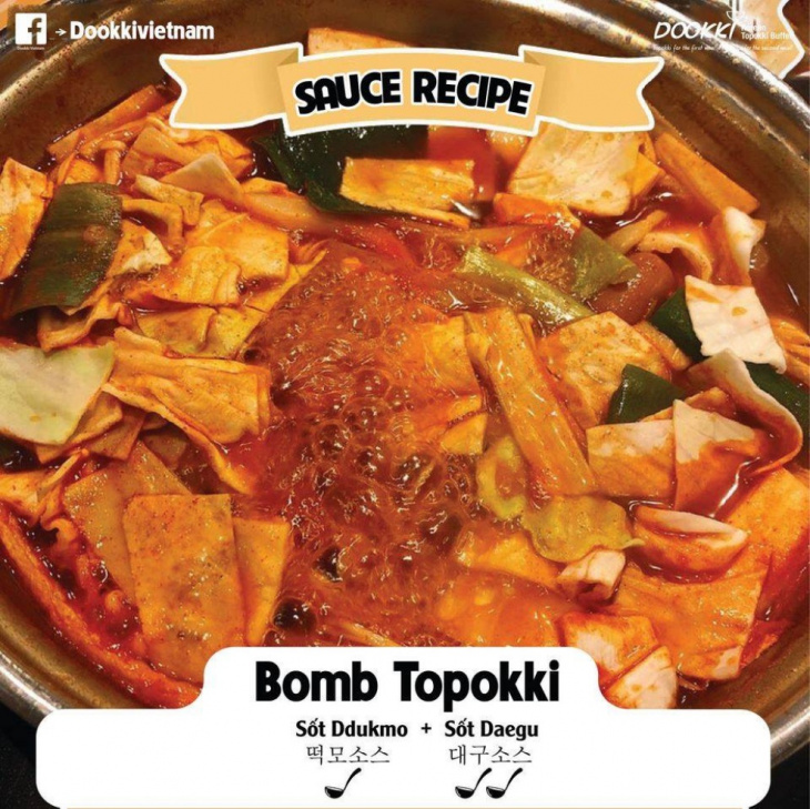 bữa tối, món súp, 6+ công thức pha sốt dookki cho team cuồng ăn lẩu tok