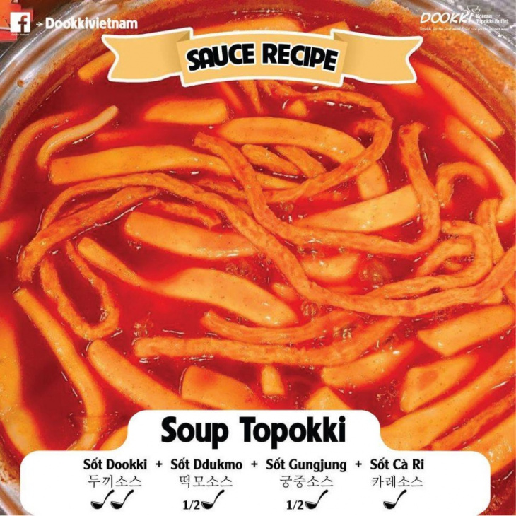 bữa tối, món súp, 6+ công thức pha sốt dookki cho team cuồng ăn lẩu tok