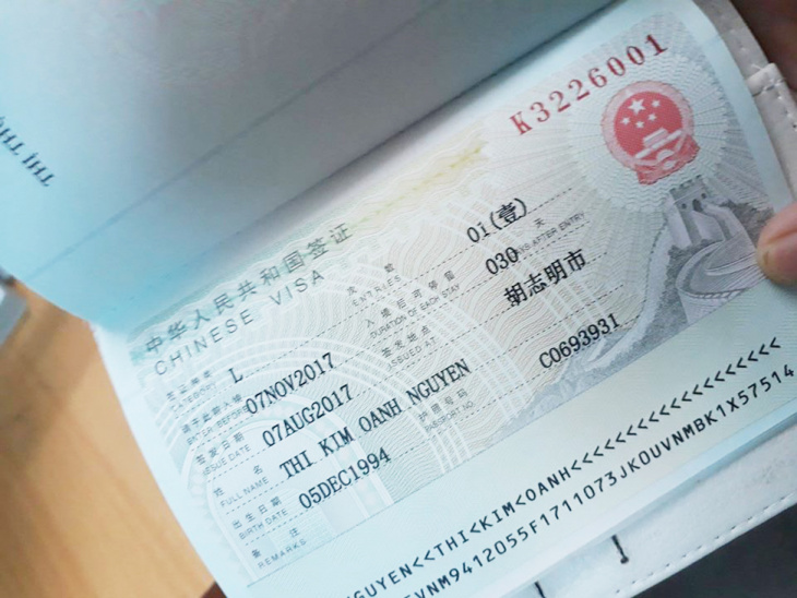 Hướng dẫn thủ tục xin visa Trung Quốc đầy đủ nhất