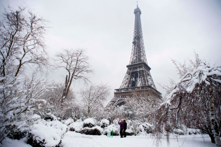 mùa đông paris, khám phá, ngắm nhìn vẻ đẹp lãng mạn của mùa đông paris