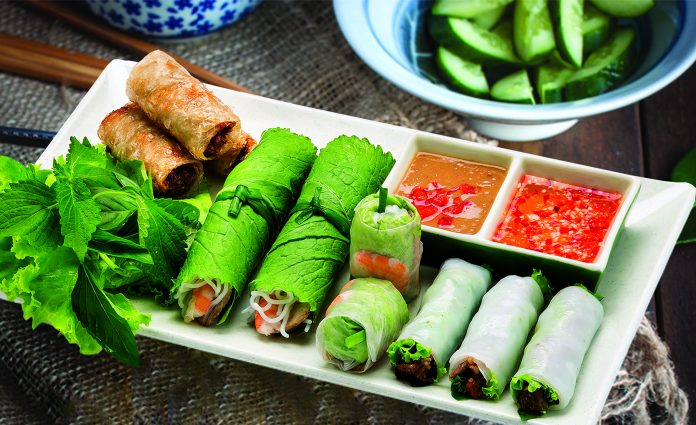 Nét tinh hoa trong ẩm thực – Món cuốn Việt Nam