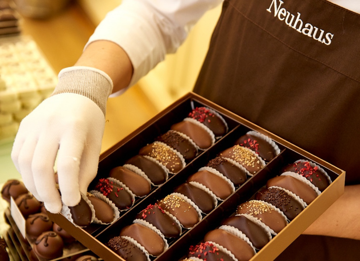 10 thương hiệu chocolate Bỉ nức tiếng