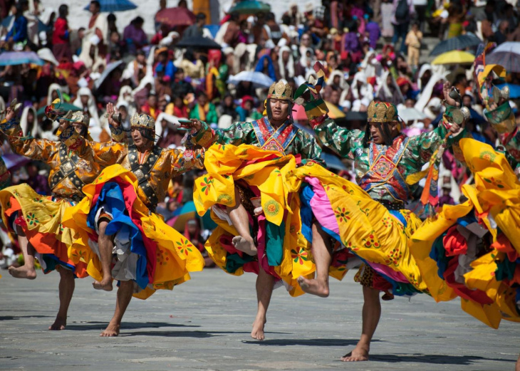 Đặc Sắc Những Lễ Hội Truyền Thống Tại Bhutan