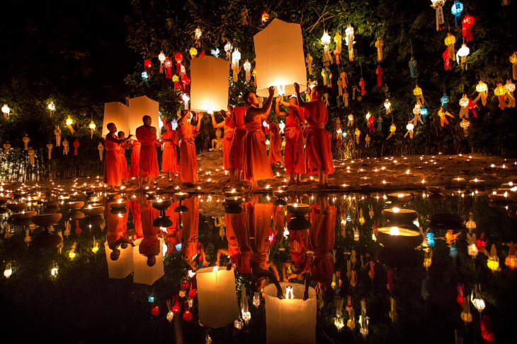 Lễ hội Loy Krathong: Rực rỡ đèn hoa đăng, cầu được an lành