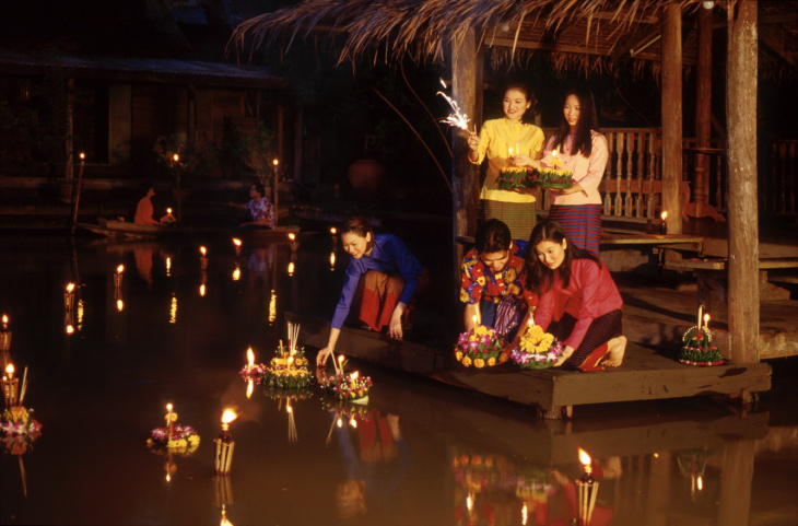 văn hóa - ẩm thực thái lan, thái lan, du lịch thái lan, cẩm nang du lịch, khám phá, lễ hội loy krathong: rực rỡ đèn hoa đăng, cầu được an lành